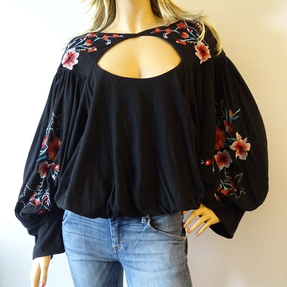 Free People Tops - Free People Women's Black Lita Top NWT
